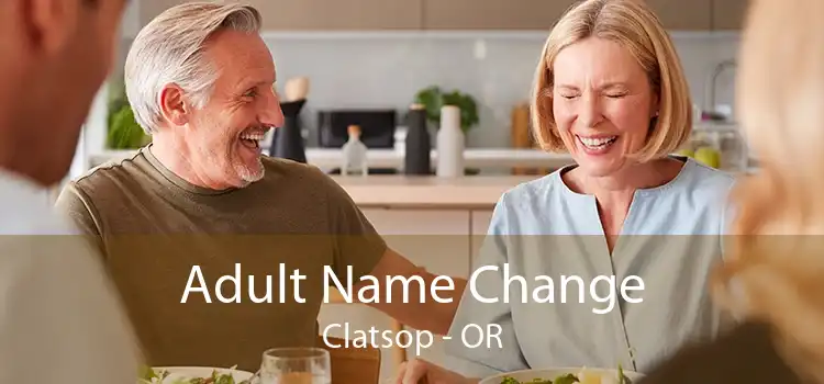  Adult Name Change Clatsop - OR