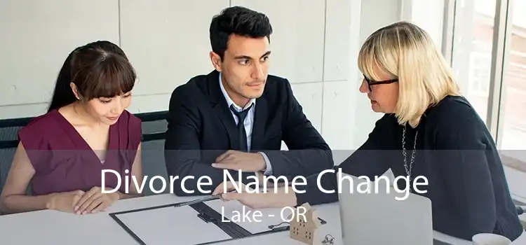  Divorce Name Change Lake - OR