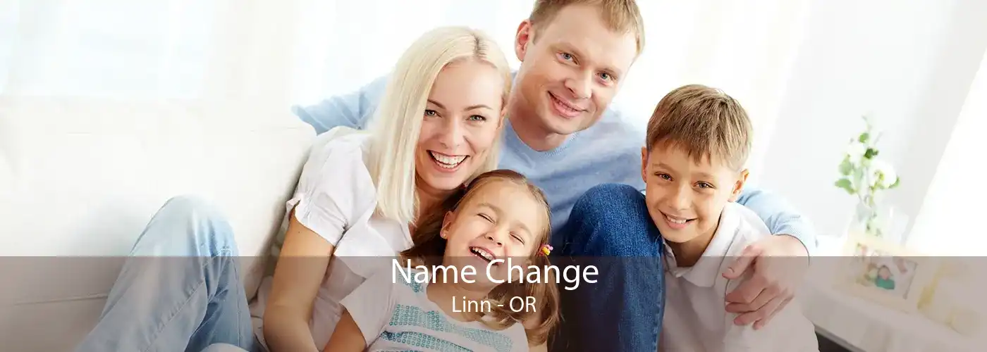  Name Change Linn - OR